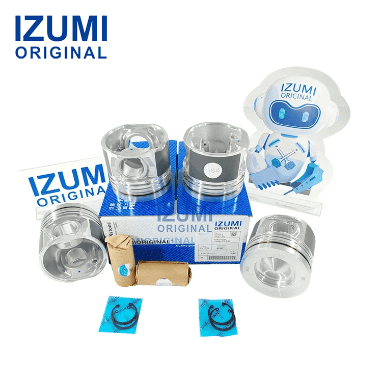 IZUMI ORIGINAL 6UZ1 Piston Kit with Pin and Snap Ring for Isuzu diesel engine parts