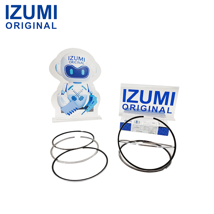 IZUMI ORIGINAL 6UZ1 Jeu de segments de piston pour Isuzu pièces pour moteur diesel