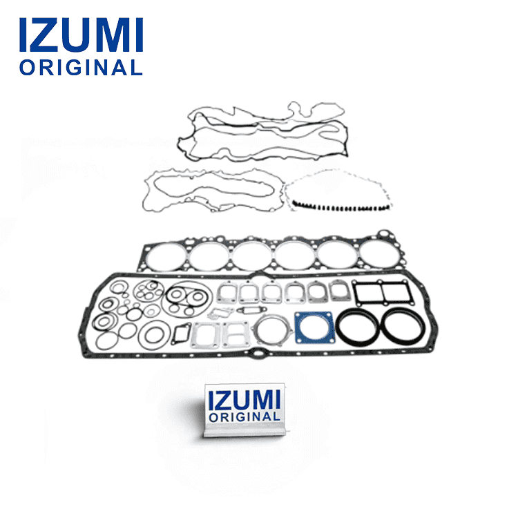 IZUMI ORIGINAL 6WG1 Overhaul Gasket Kit 1-87812-144-0 Diesel Engine Parts for Isuzu Truck Bus Forklift Aftermarket Replacement