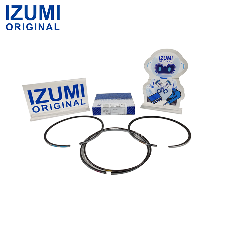 IZUMI ORIGINAL 6WG1 Jeu de segments de piston pour Isuzu pièces pour moteur diesel