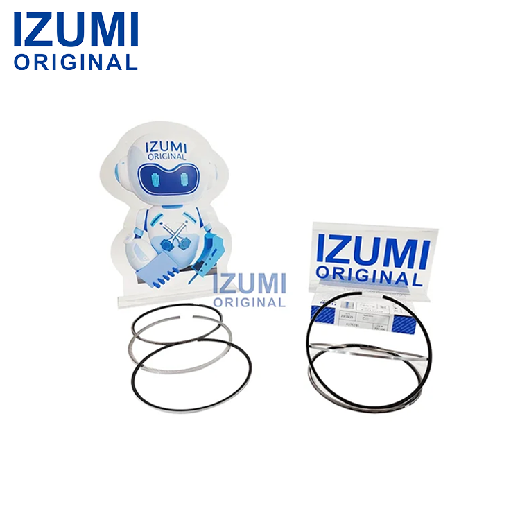 IZUMI ORIGINAL 6bg1 Jeu de segments de piston 1-12121146-0 pour Isuzu pièces pour moteur diesel