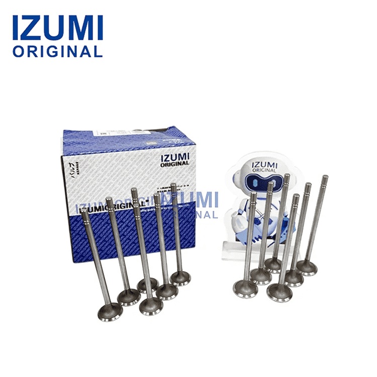 IZUMI ORIGINAL 6D102 admission soupape 6736-41-4110 pour Komatsu pièces pour moteur diesel