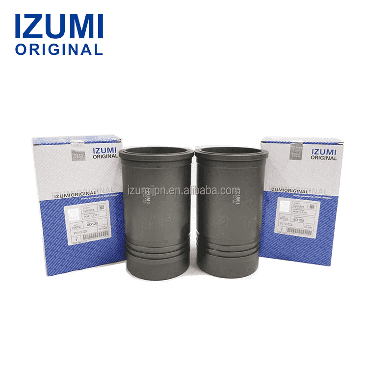 IZUMI ORIGINAL 6D105 chemise de cylindre 6137-22-2210 pour Komatsu pièces pour moteur diesel