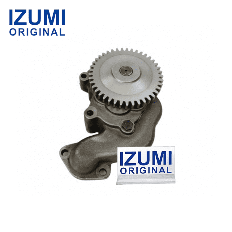 IZUMI ORIGINAL Oil Pump 6221-51-1100 for 6D108 Diesel Engine for Komatsu Excavator Loader Bulldozer Grader