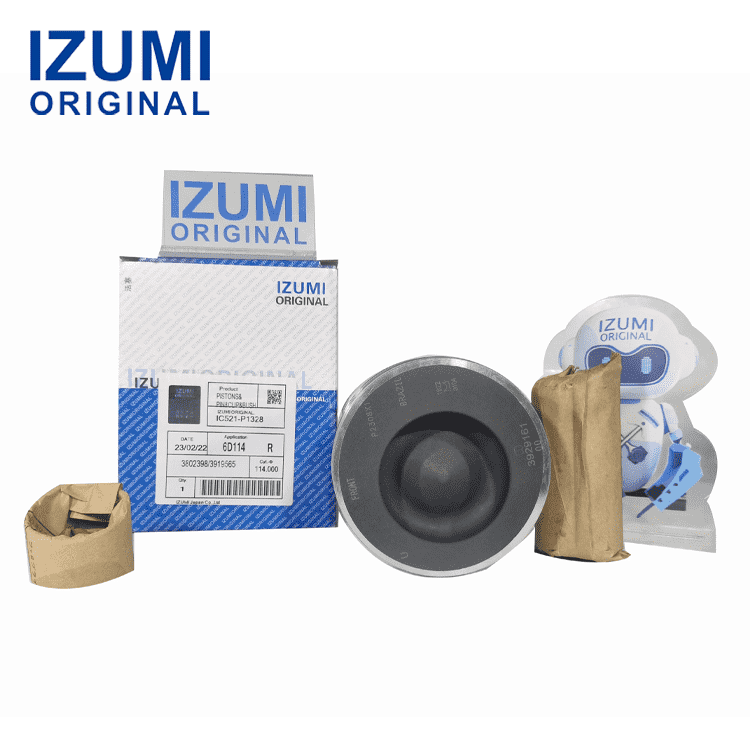 IZUMI ORIGINAL 6d114 Piston Ring Set 1241748H92 for Komatsu diesel engine parts