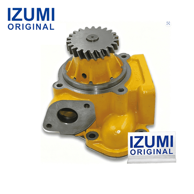 IZUMI ORIGINAL 6D125 Water Pump Diesel Engine Parts for Komatsu Excavator Loader Bulldozer Grader OEM Aftermarket Replacement