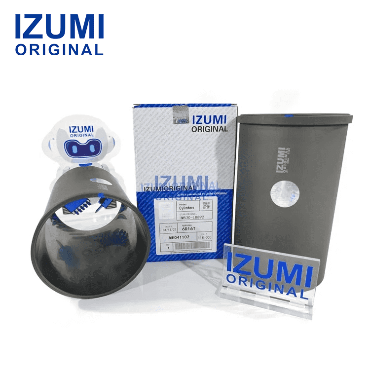 IZUMI ORIGINAL 6D16T chemise de cylindre ME041102 pour Mitsubishi pièces pour moteur diesel