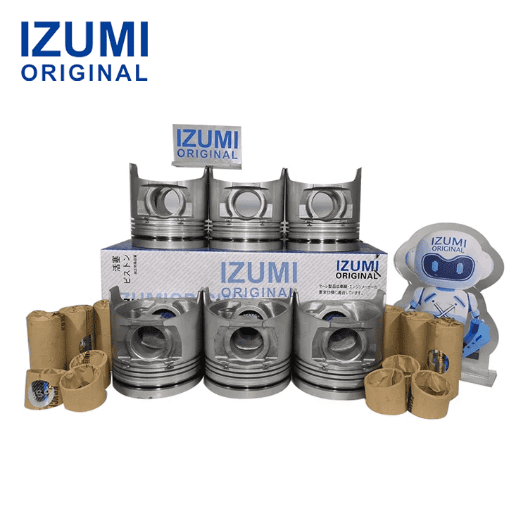 IZUMI ORIGINAL 6hk1-tc Piston Kit with Pin and Clip 8-98152-901-1 for Isuzu diesel engine parts