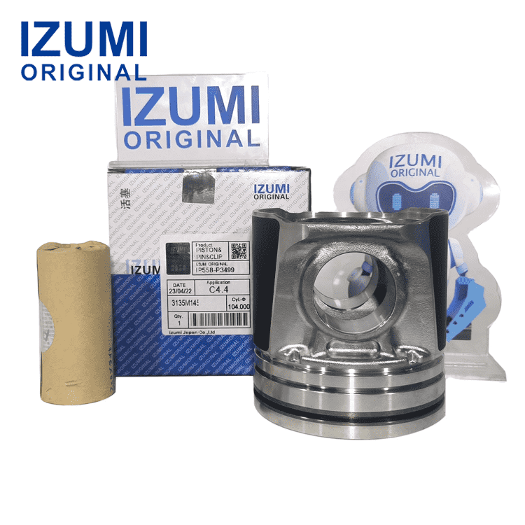 IZUMI ORIGINAL C4.2 Piston Kit with Pin and Clip for Caterpillar diesel engine parts