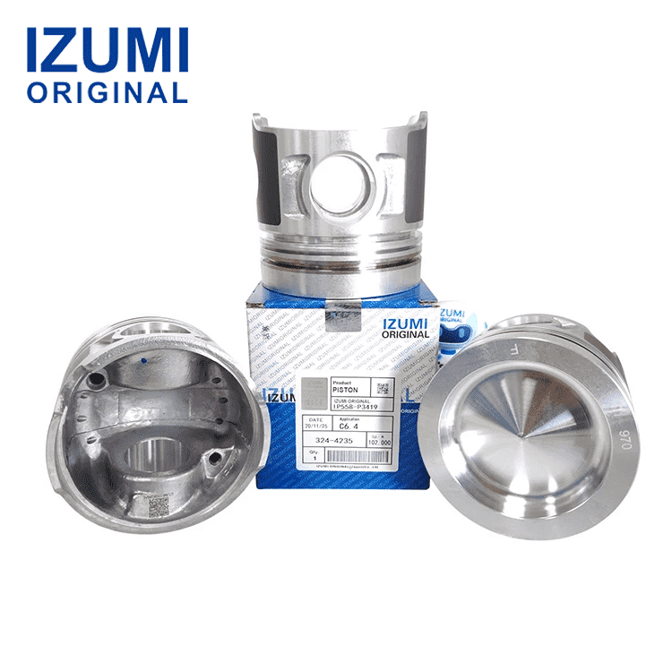 IZUMI ORIGINAL C6.4 Piston Kit with Pin and Snap Ring for Caterpillar diesel engine parts
