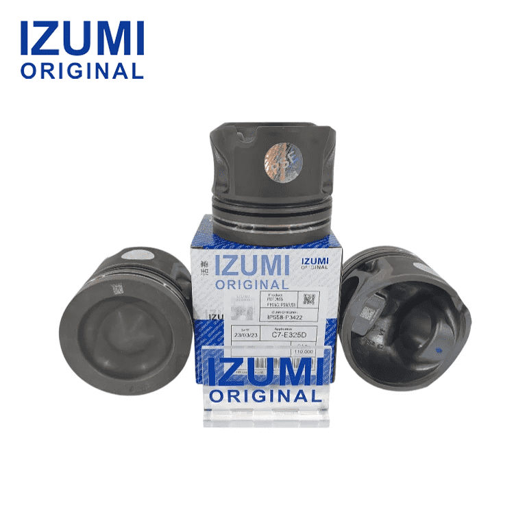 IZUMI ORIGINAL C7 Piston Kit with Pin and Clip 105-1720 for Caterpillar diesel engine parts