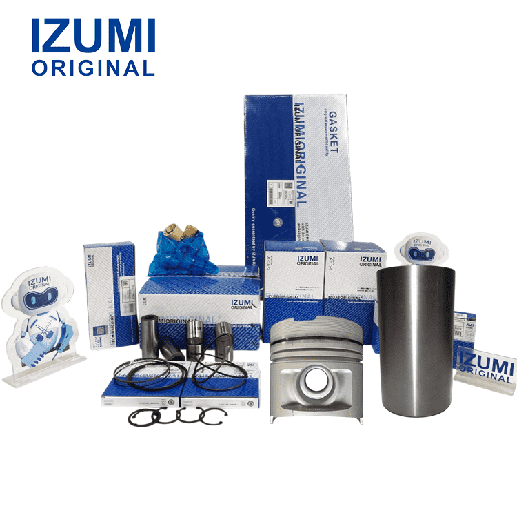 D4BA Hyundai için dizel motor revizyon kiti motor parçaları