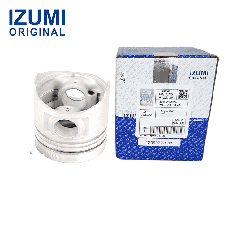 IZUMI ORIGINAL D4BH Piston Kit with Pin and Snap Ring 23410-42170 for Hyundai diesel engine parts