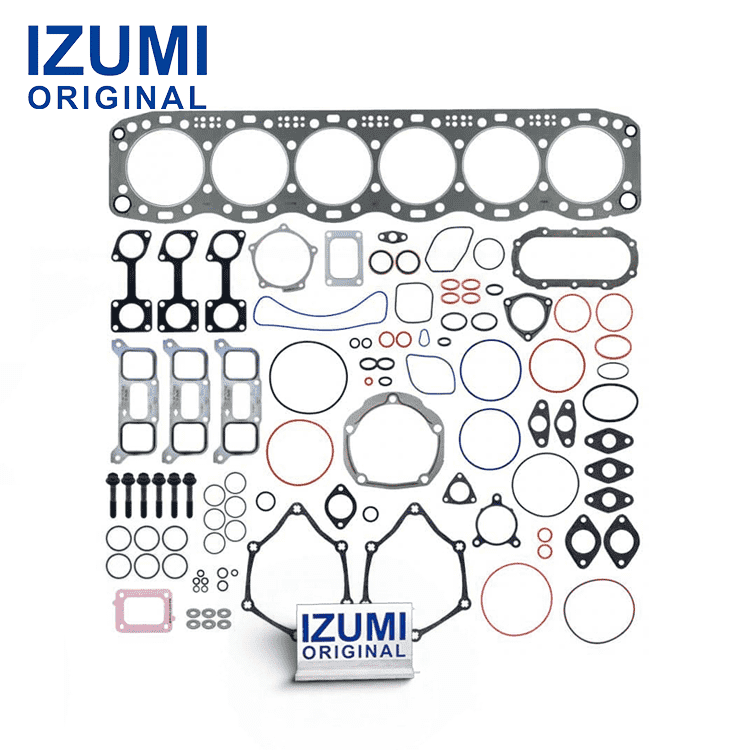 IZUMI ORIGINAL Overhaul Gasket Kit for D6BR Diesel Engine for Hyundai Excavator Loader Bulldozer Grader