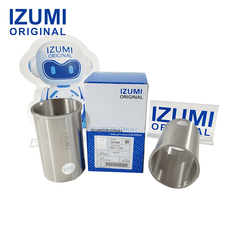 IZUMI ORIGINAL DE12 Silindir Gömleği 01201-0051 Doosan için Dizel Motor Parçaları