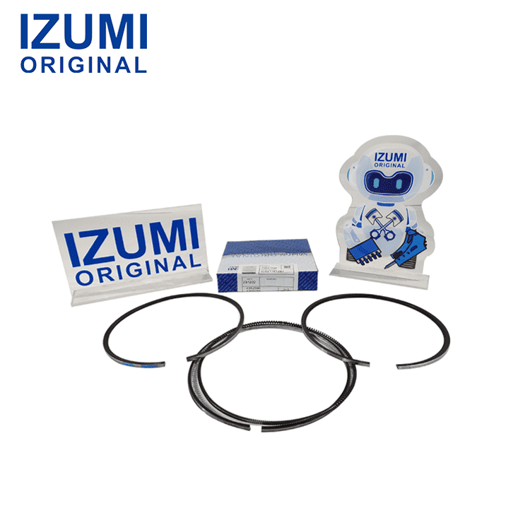 IZUMI ORIGINAL DE12 Piston Segman Seti Doosan için motor