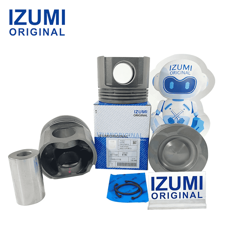 IZUMI ORIGINAL E13C piston 13211-0200 13211-02000 for Hino engine rebuild