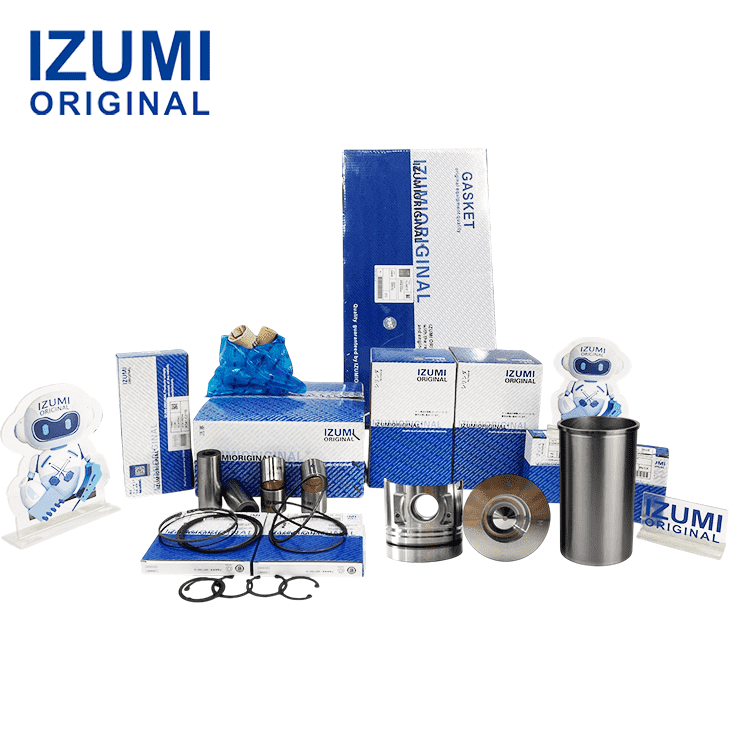 FE6 Nissan için dizel motor revizyon kiti motor parçaları