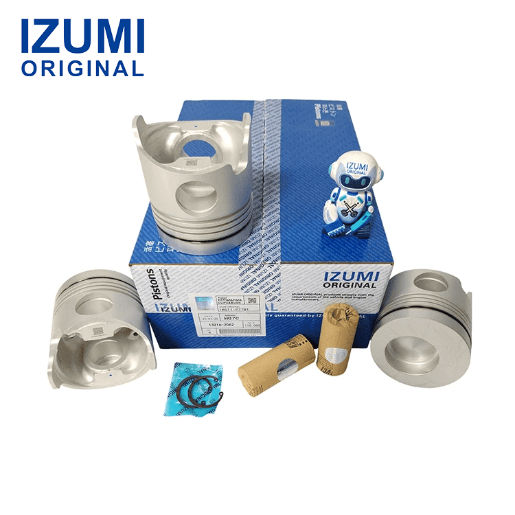 IZUMI ORIGINAL H07CT piston Hino için Dizel Motor Parçaları