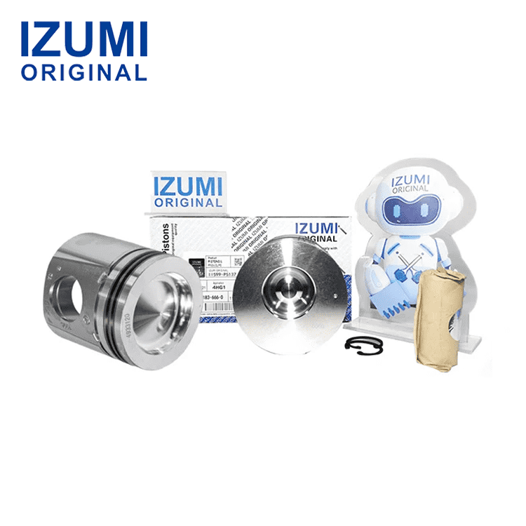 IZUMI ORIGINAL ISG12 Piston Kit with Pin and Clip for Cummins diesel engine parts