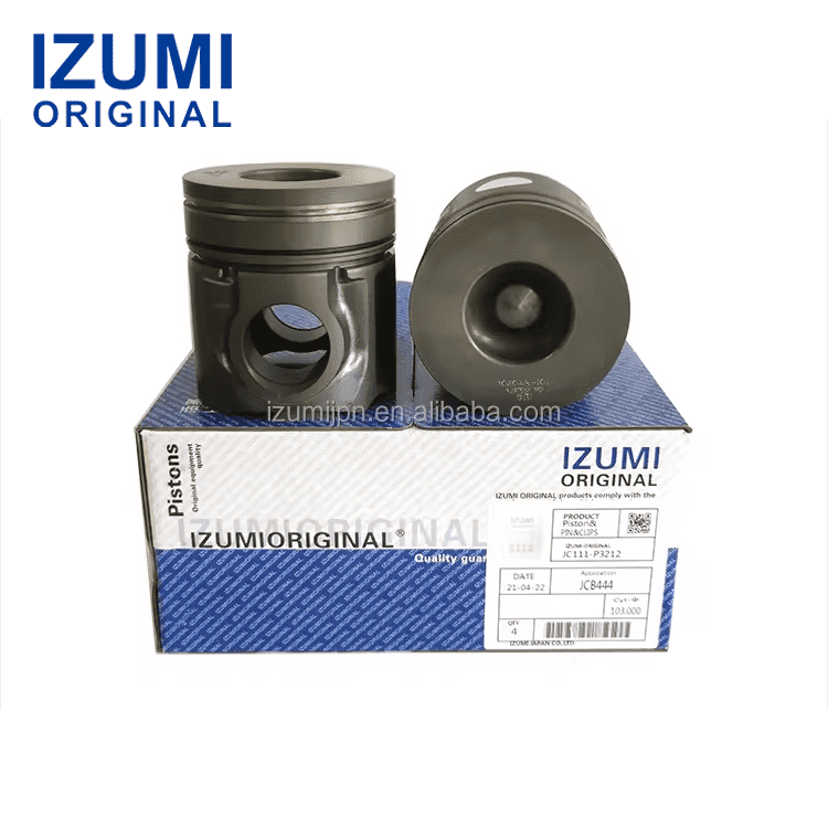 IZUMI ORIGINAL JCB3CX Piston with Pin 320/09210 for JCB diesel engine parts