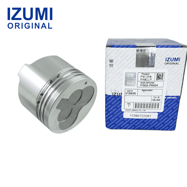 IZUMI ORIGINAL L3E Piston Kit with Pin and Clip 30L17-10010 for Mitsubishi diesel engine parts