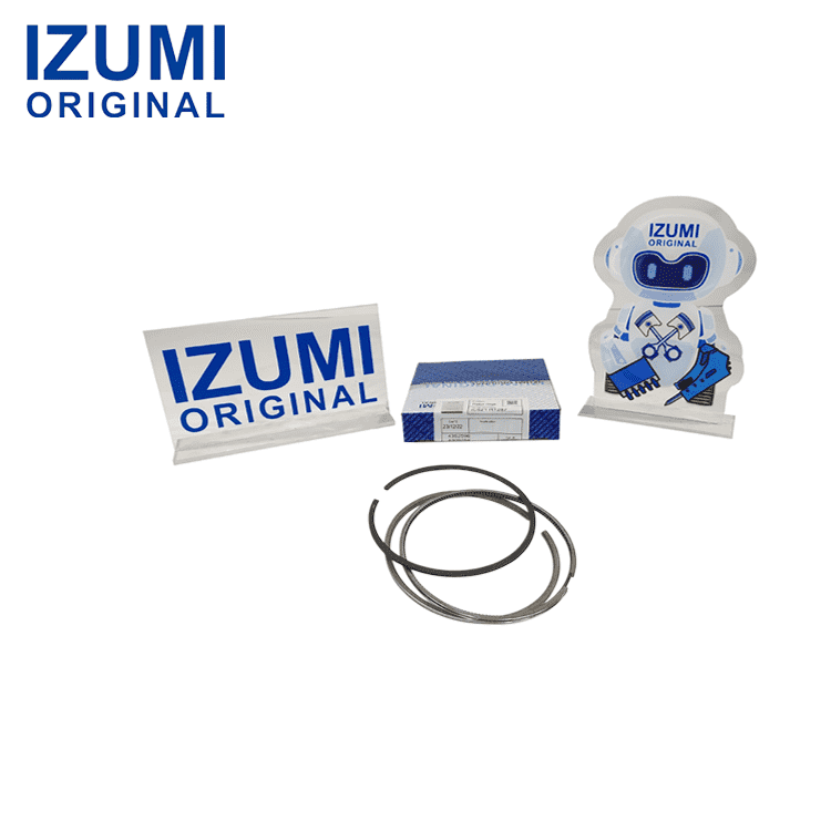 IZUMI ORIGINAL L3E jeu de segments de piston pour Mitsubishi moteur