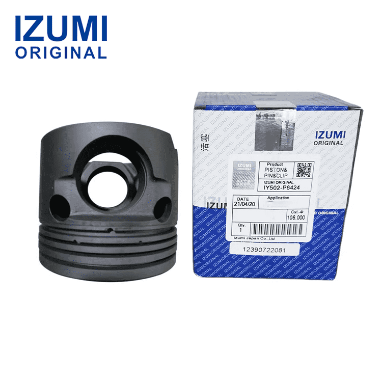 IZUMI ORIGINAL P11C Piston Kit with Pin and Snap Ring S130B-E0Q30 for Hino diesel engine parts