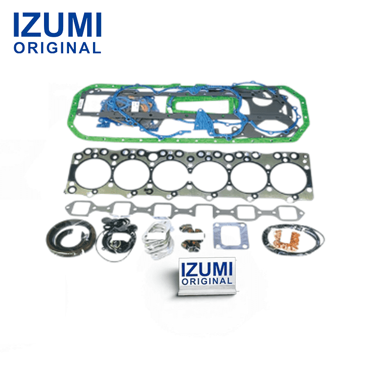 IZUMI ORIGINAL PC400-6 PC4006 Overhaul Gasket Kit Diesel Engine Spare Parts for Komatsu Excavator Loader Bulldozer Grader