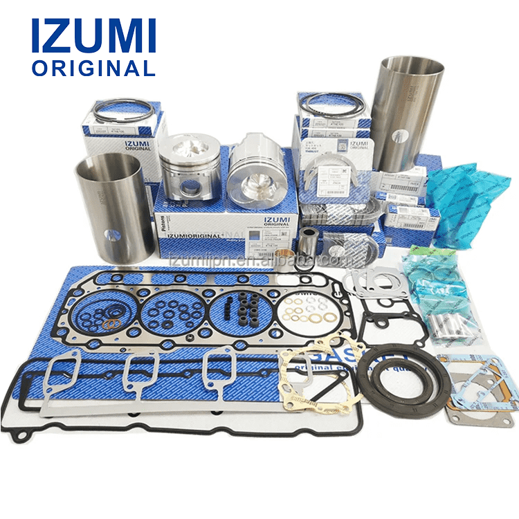 S4D106 Komatsu için dizel motor revizyon kiti motor parçaları