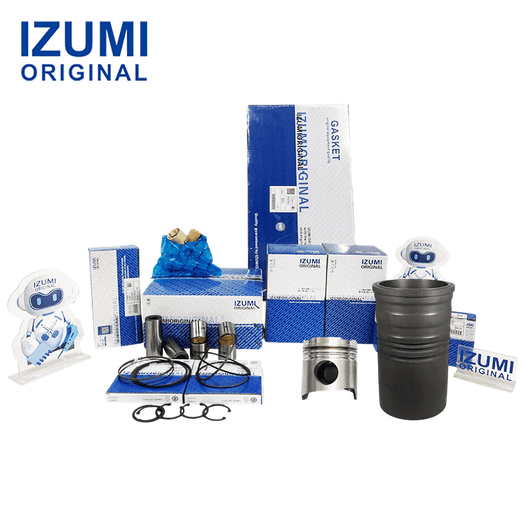 S6B3 Mitsubishi için dizel motor revizyon kiti motor parçaları