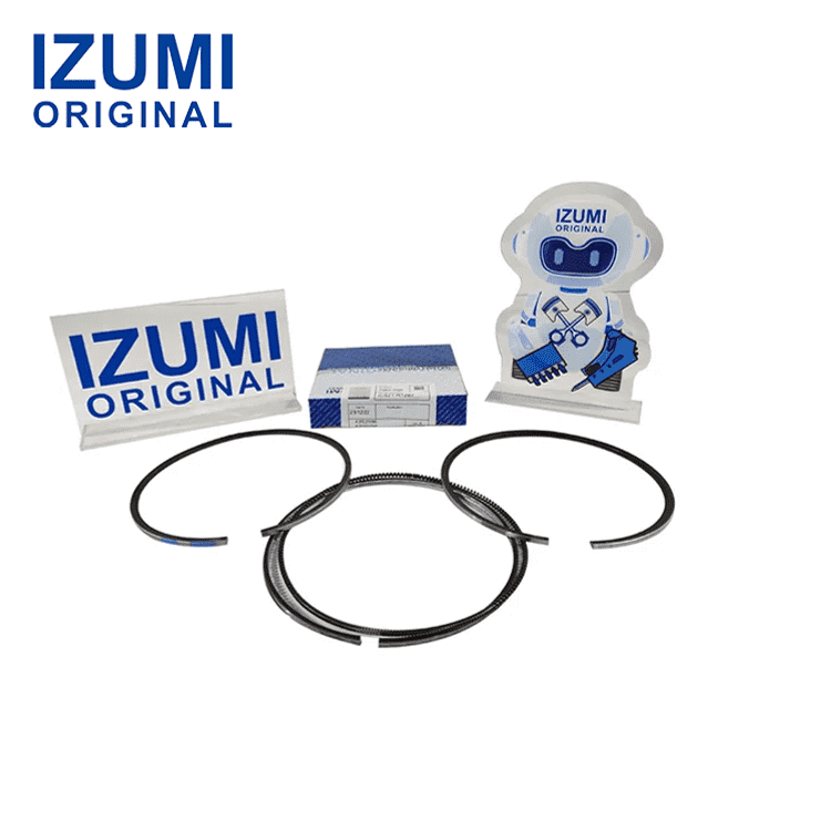 IZUMI ORIGINAL S6D110 piston ring 6138-32-2200 6138-31-2020 for Komatsu engine rebuild