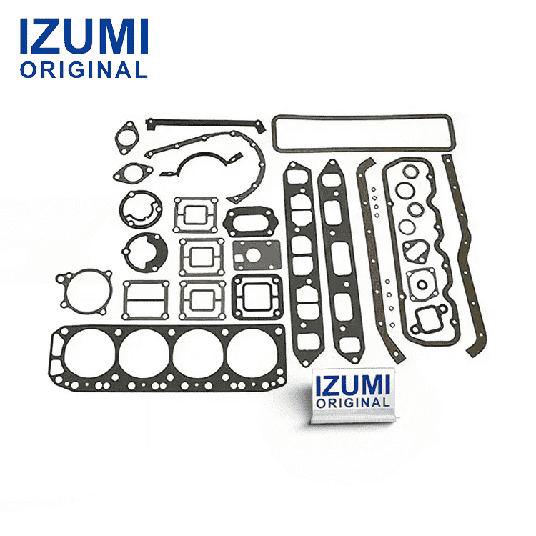 IZUMI ORIGINAL S6D155 Overhaul Gasket Kit 6128-K1-0024 6128-K2-1038 Diesel Engine Parts for Komatsu Excavator Loader Bulldozer