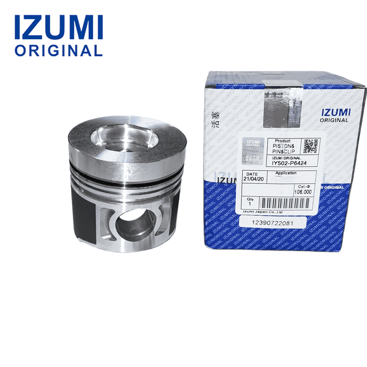 IZUMI ORIGINAL S6K Piston Kit with Pin and Snap Ring 297-7750 for Mitsubishi diesel engine parts