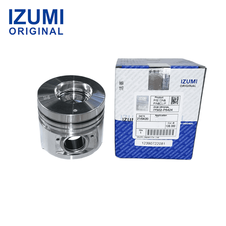 IZUMI ORIGINAL S6S Piston Kit with Pin and Snap Ring 32A17-00100 for Mitsubishi diesel engine parts
