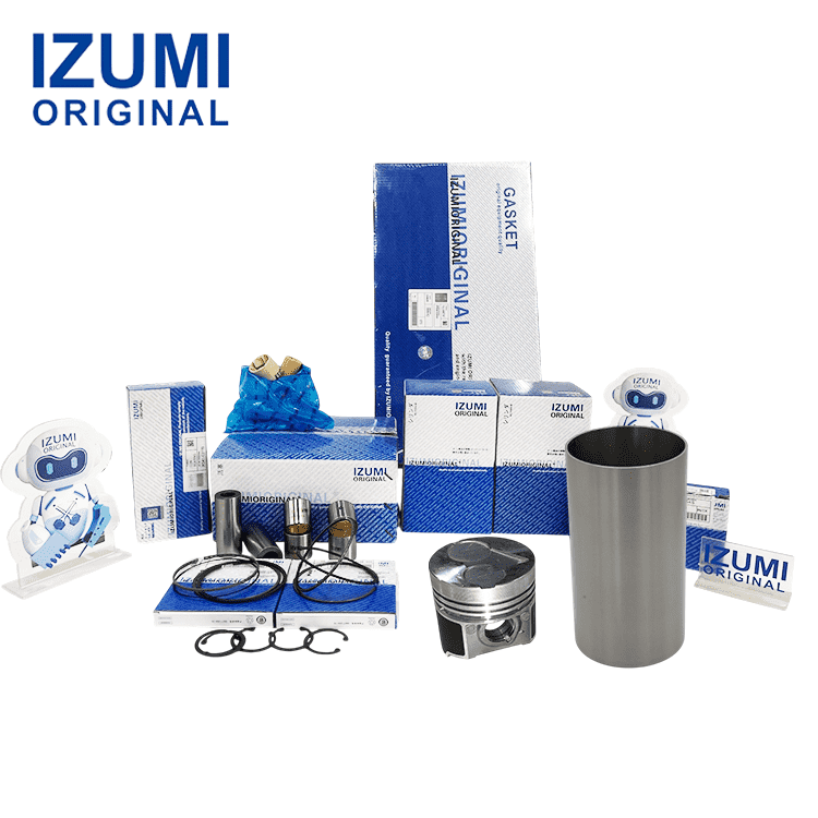 V2003 Kubota için dizel motor revizyon kiti motor parçaları