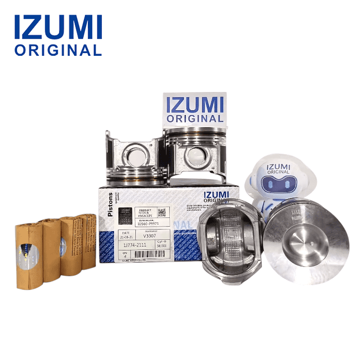 IZUMI ORIGINAL V3307 Piston Kit with Pin and Snap Ring 1J770-2111 for Kubota diesel engine parts