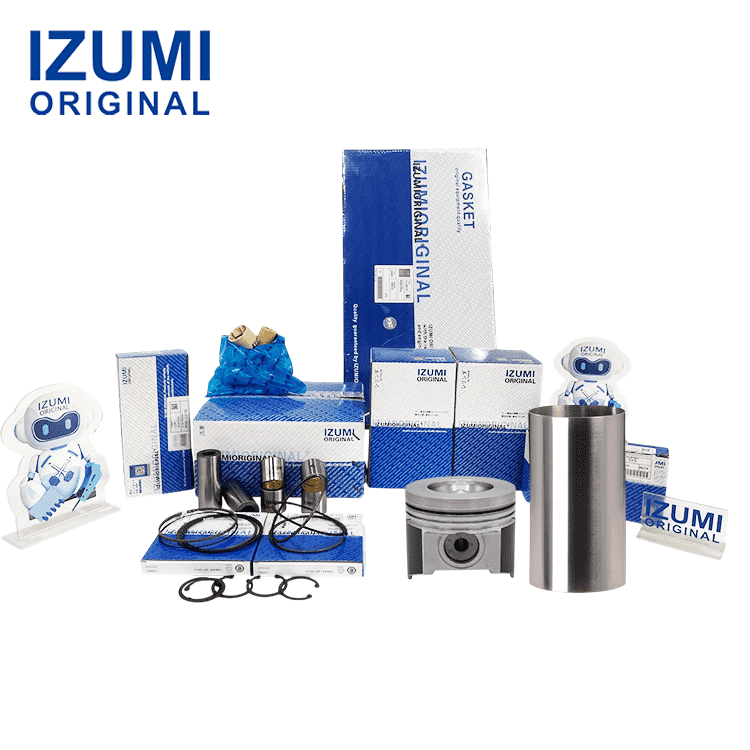 V3800 Kubota için dizel motor revizyon kiti motor parçaları