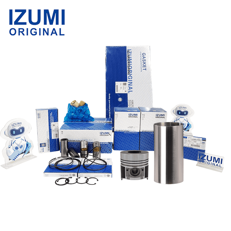 V4300 Kubota için dizel motor revizyon kiti motor parçaları