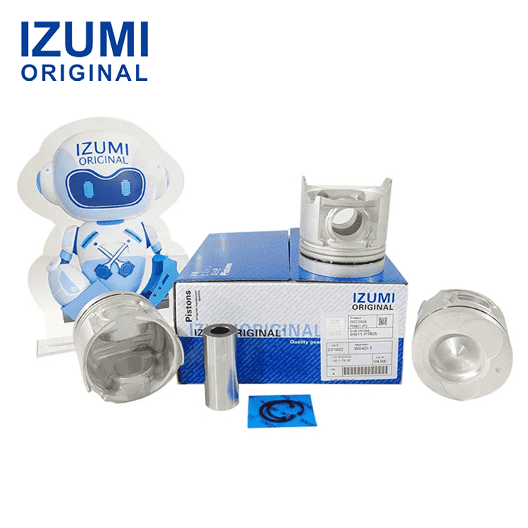 IZUMI ORIGINAL W04D Piston 13216-3201 for Hino diesel engine parts