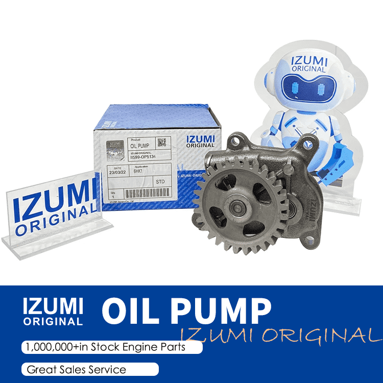 IZUMI ORIGINAL Oil Pump Diesel Engine Parts for Various Brands Repair Rebuild OEM Number Aftermarket Replacement
